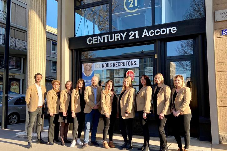 l'équipe de l'agence Accore